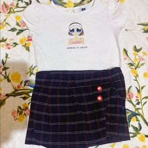 Janie and Jack Short Set